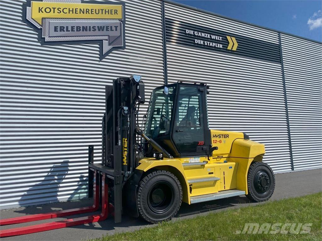 Hyster H12XD6 Diesel gaffeltrucks