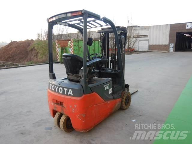 Toyota 8FBEK16T El gaffeltrucks