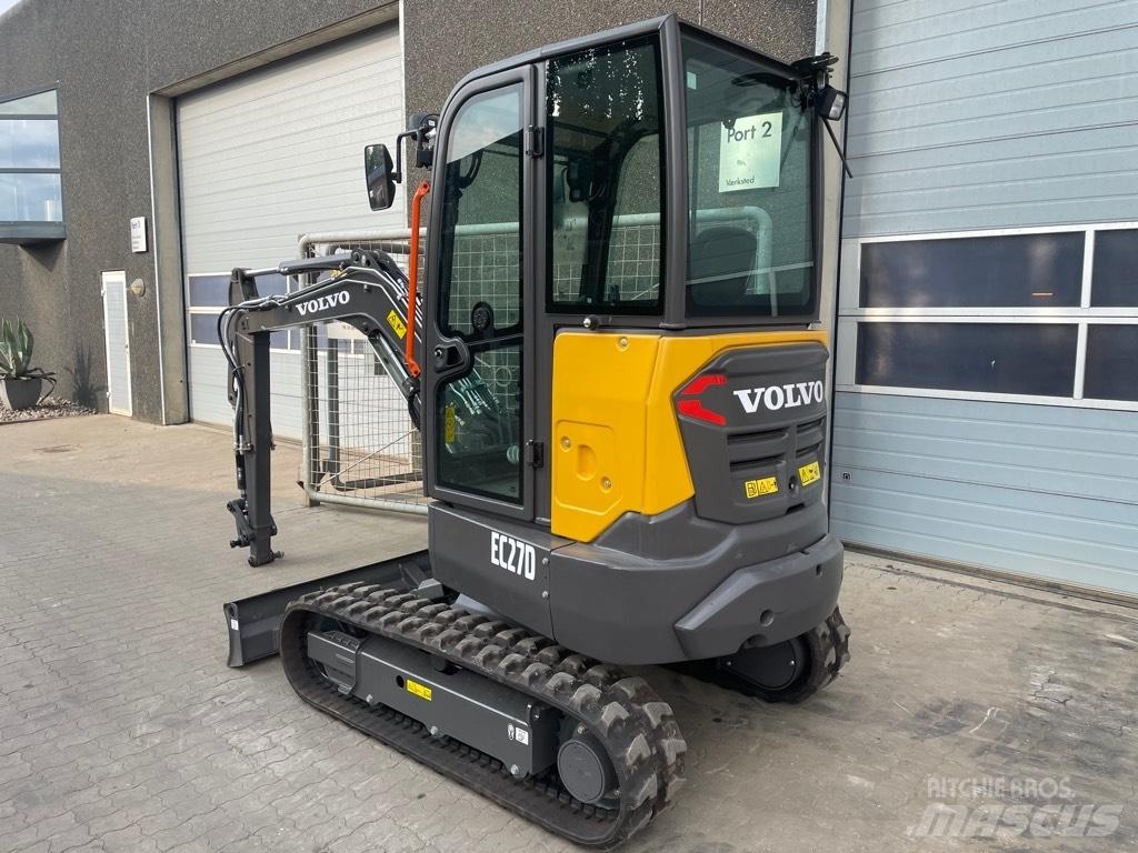 Volvo EC27D Minigravemaskiner