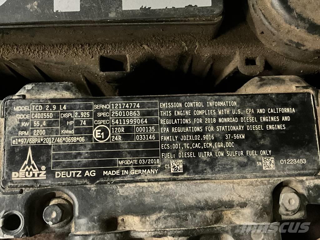 Yanmar B 75 W Gravemaskiner på hjul