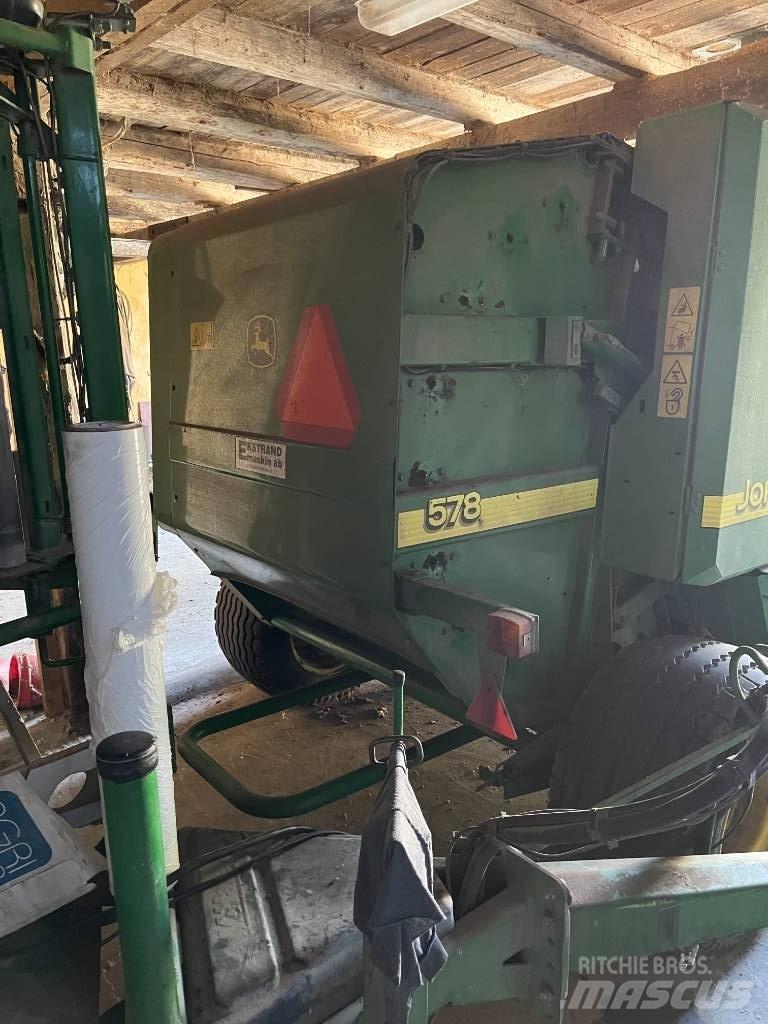 John Deere 578 Rundballe-pressere