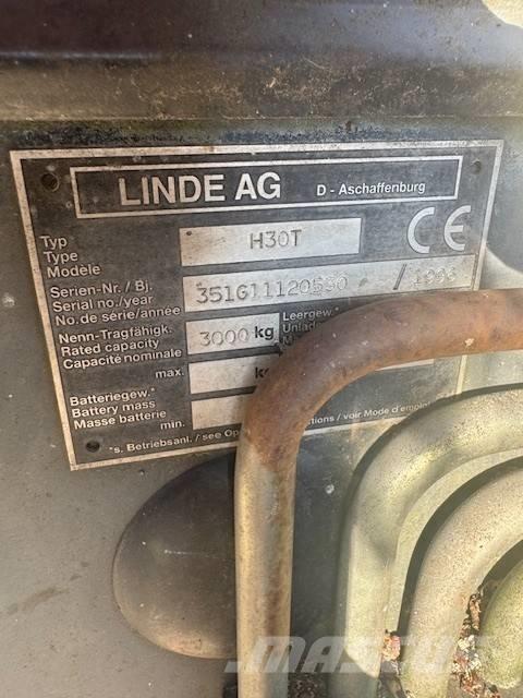 Linde H 30 T LPG gaffeltrucks