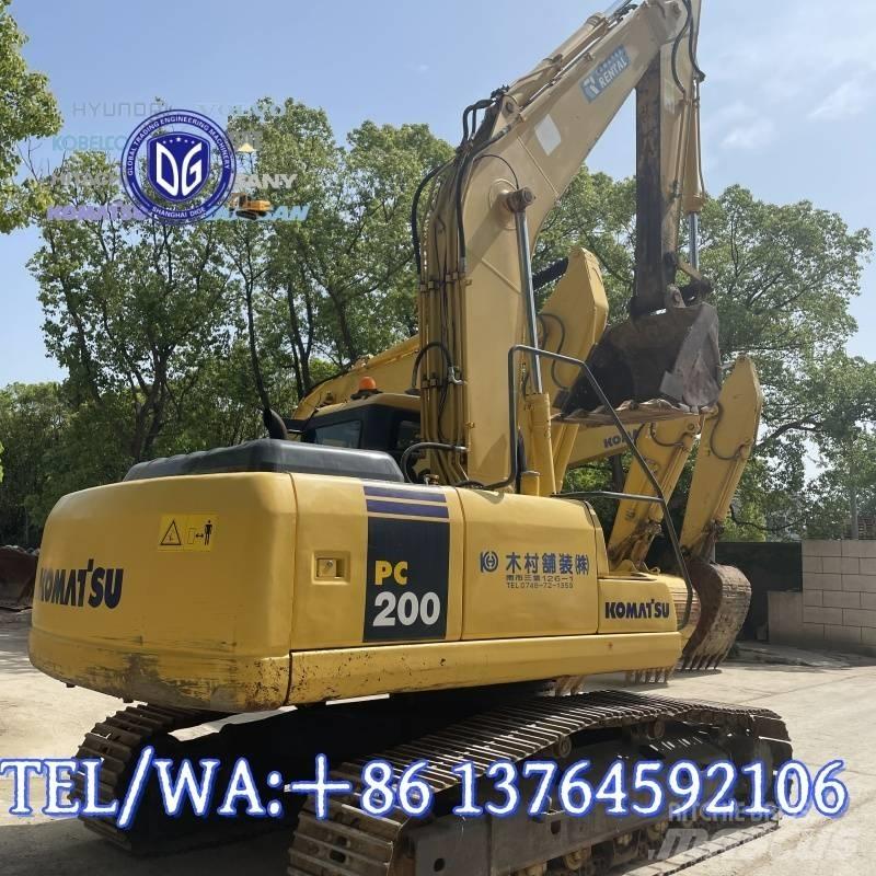 Komatsu PC 200-7 Gravemaskiner på larvebånd
