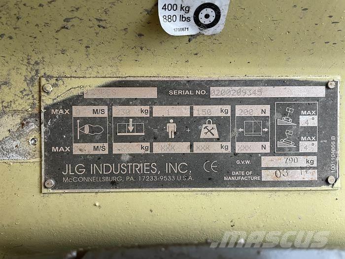 JLG 1230ES Saxlifte