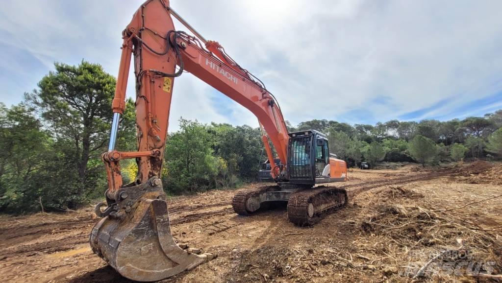 Hitachi ZX350LCN Gravemaskiner på larvebånd