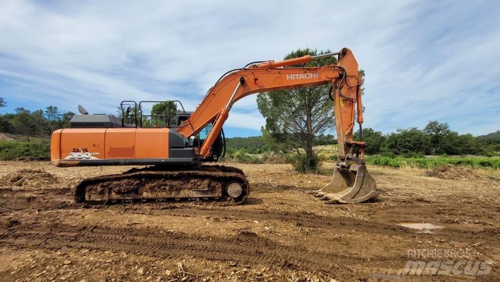 Hitachi ZX350LCN Gravemaskiner på larvebånd