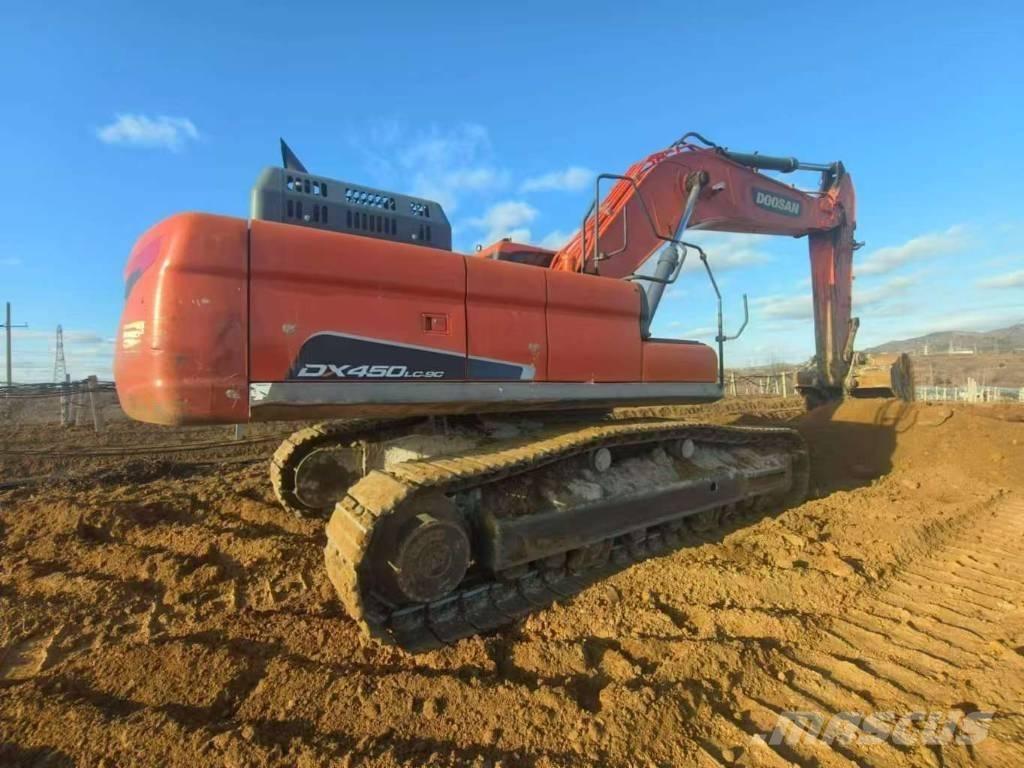 Doosan DX 450 LC-9 Amfibiegravemaskine