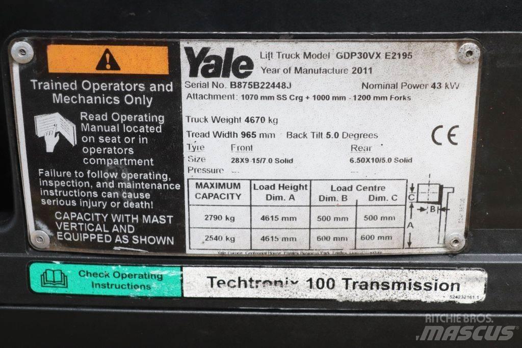 Yale GDP30VX Diesel gaffeltrucks