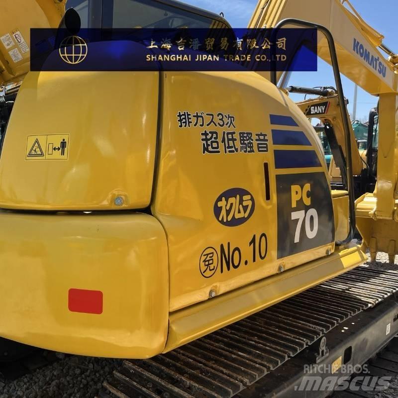 Komatsu PC 70 Minigravemaskiner