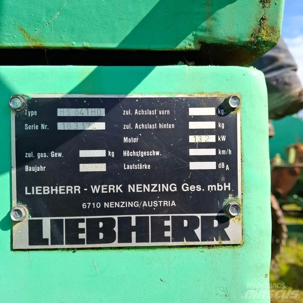 Liebherr HS 841 Kraner på larvebånd