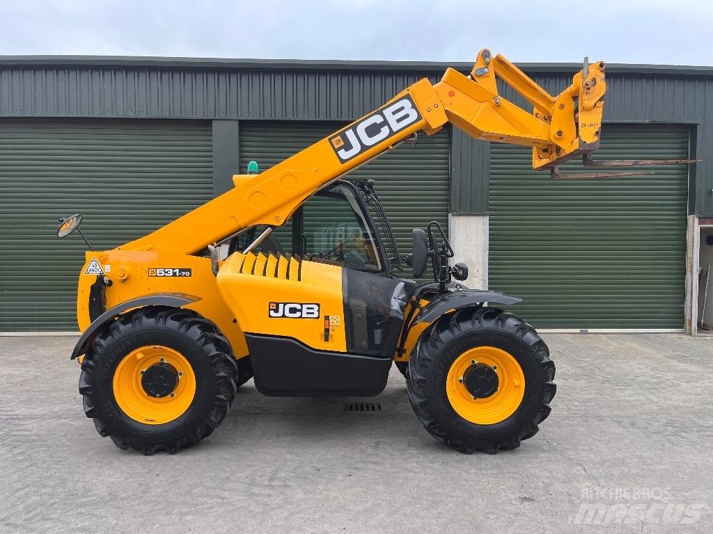 JCB 531-70 Agri Teleskoplæssere til landbrug