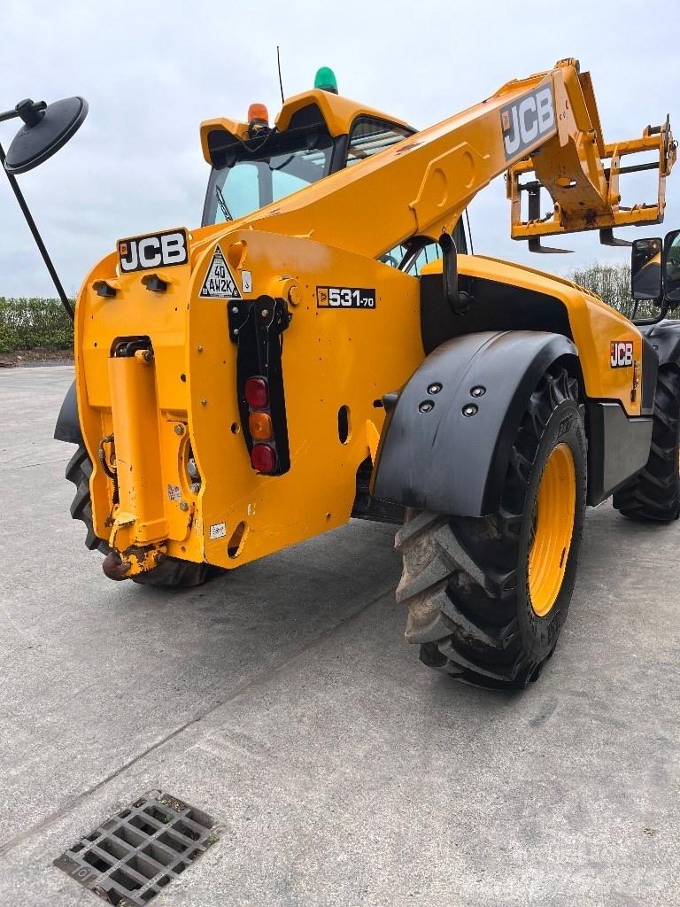 JCB 531-70 Agri Teleskoplæssere til landbrug