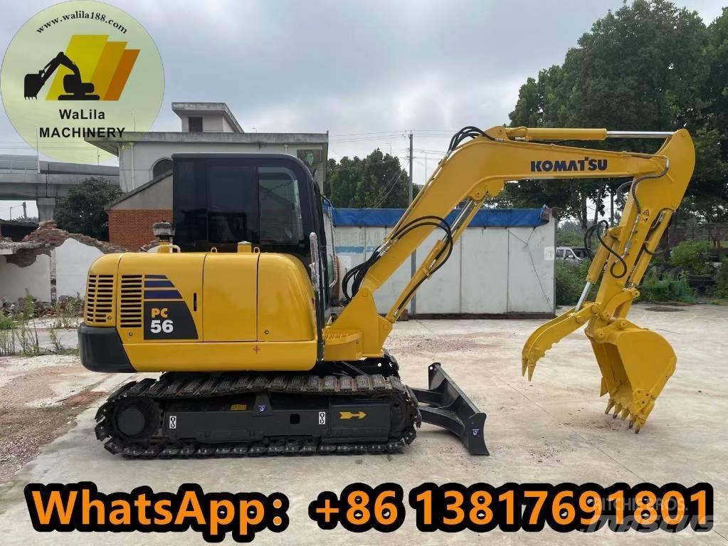 Komatsu PC 56-7 Minigravemaskiner