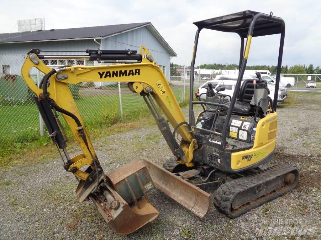 Yanmar Vio 17 Minigravemaskiner