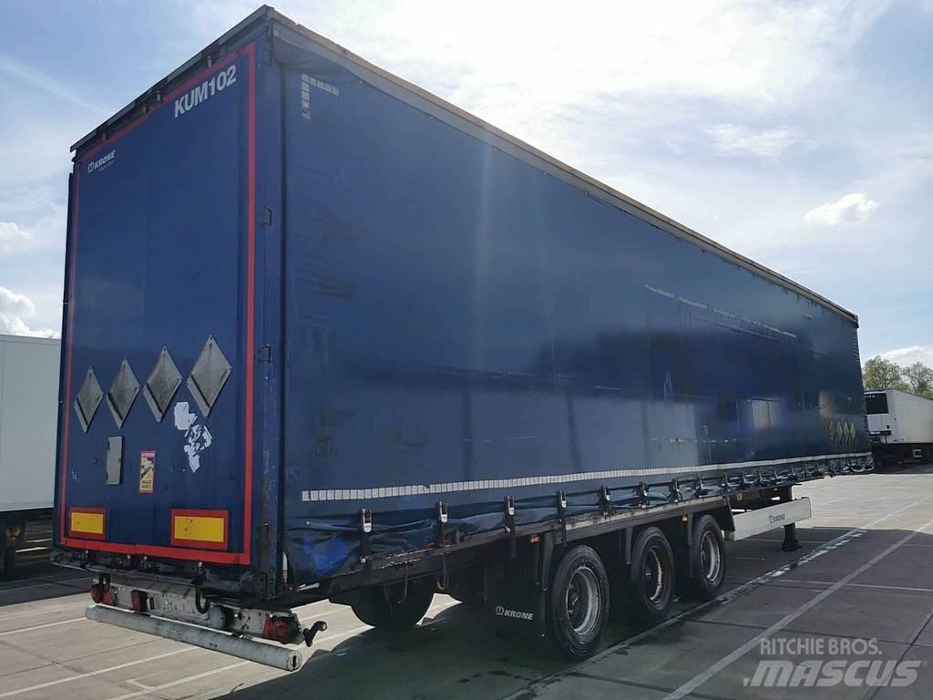 Krone SD Semi-trailer med Gardinsider