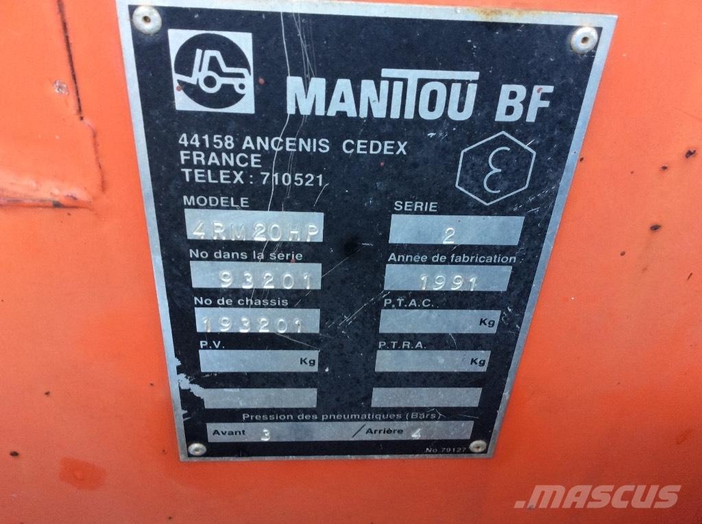 Manitou 4 RM 20 HP Gear