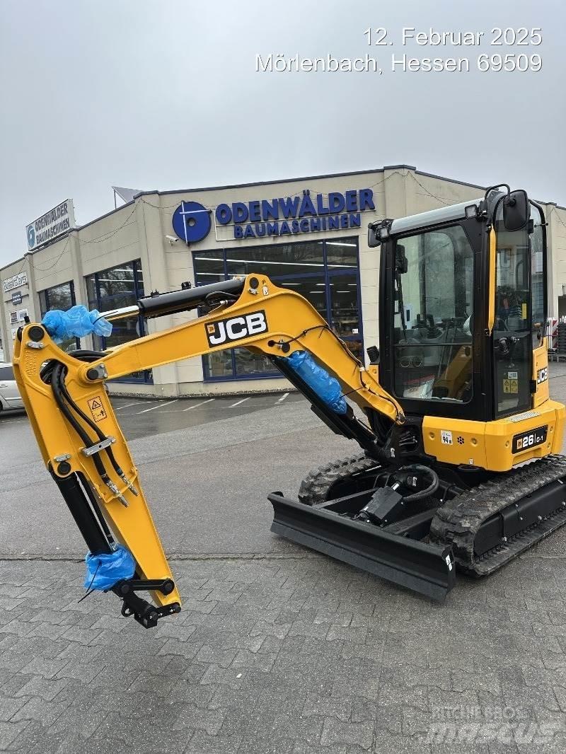 JCB 26C-1 Minigravemaskiner