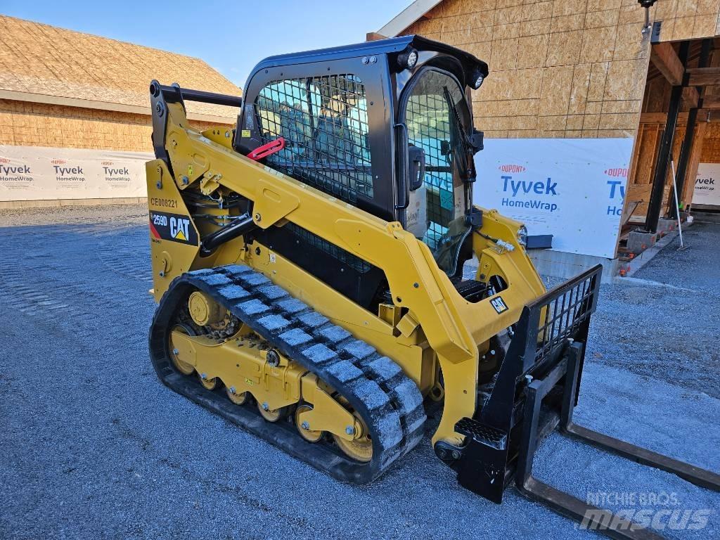 CAT 259 D Minilæsser - skridstyret