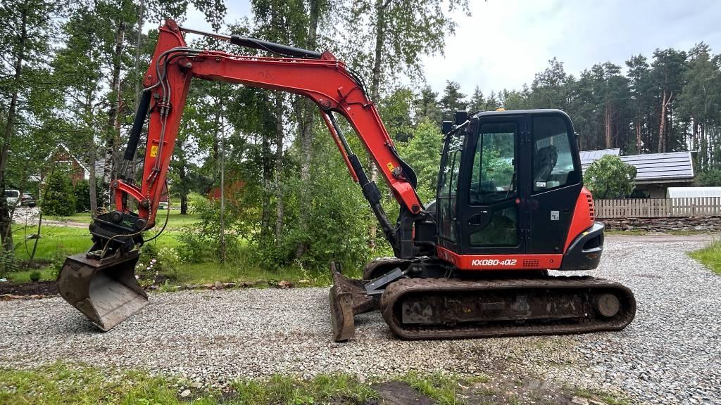 Kubota KX 080-4 CX Midi-gravemaskiner 7t - 12t