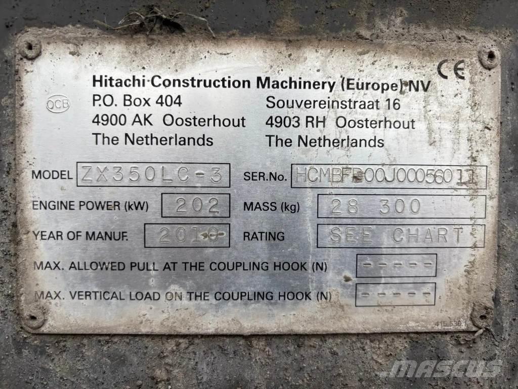 Hitachi ZX350LC-3 Gravemaskiner på larvebånd