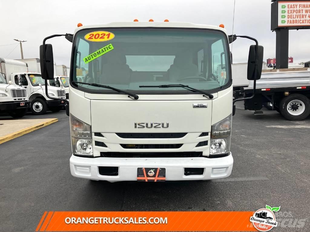 Isuzu NPR HD Lastbil med lad/Flatbed