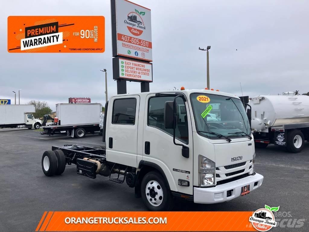 Isuzu NPR HD Lastbil med lad/Flatbed