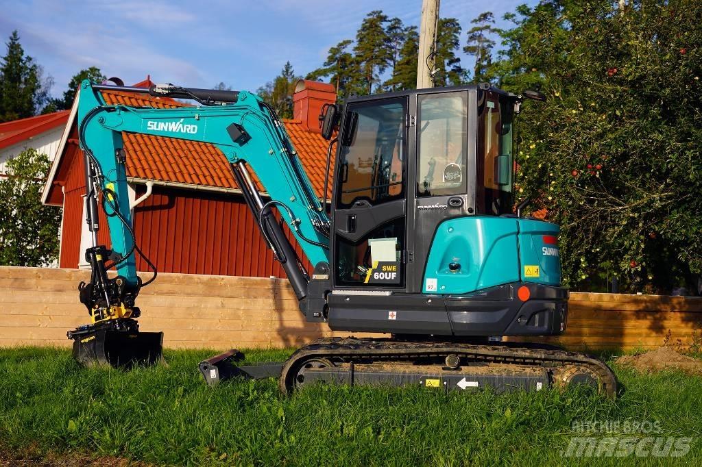 Sunward SWE 60 UF Gravemaskiner på larvebånd