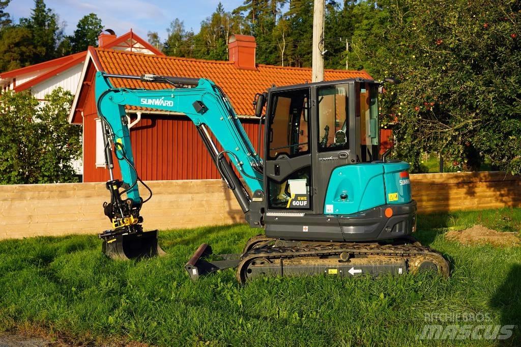 Sunward SWE 60 UF Gravemaskiner på larvebånd