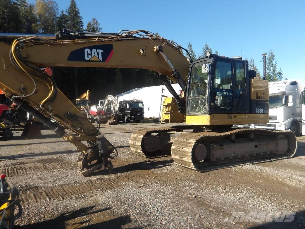 CAT 328 D Gravemaskiner på larvebånd