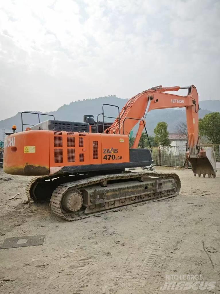 Hitachi 470 Gravemaskiner på larvebånd