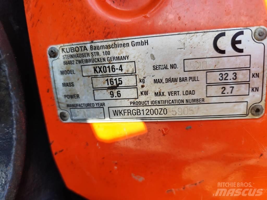 Kubota KX 016-4 Minigravemaskiner