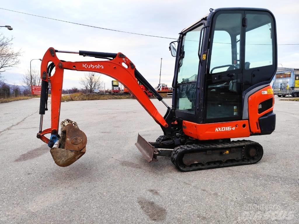 Kubota KX 016-4 Minigravemaskiner