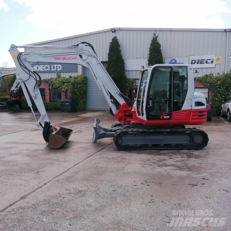 Takeuchi TB290 Midi-gravemaskiner 7t - 12t