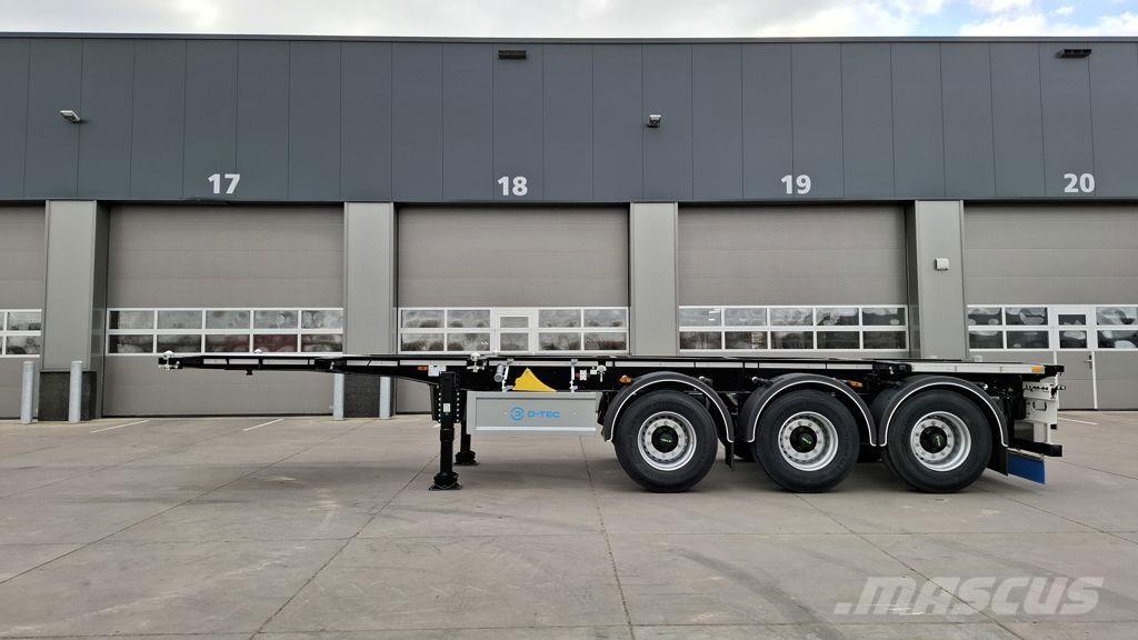 D-tec CC-2030-3-F Semi-trailer med containerramme