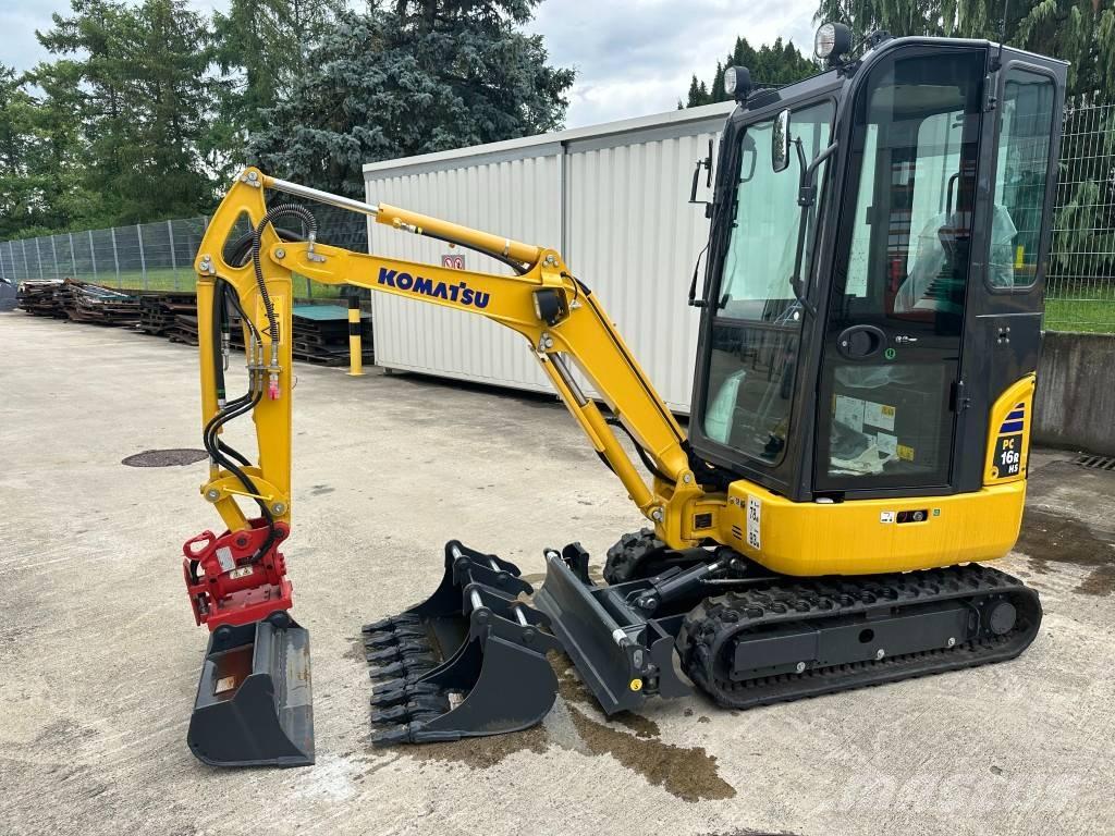 Komatsu PC 16 R-3HS Minigravemaskiner