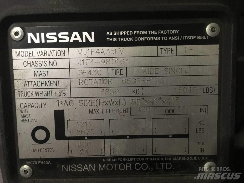 Nissan 80 Gaffeltrucks - andre