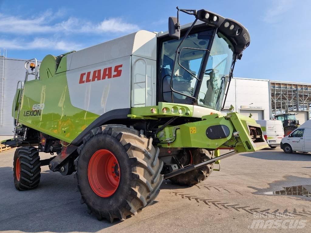 CLAAS Lexion 660 Mejetærskere