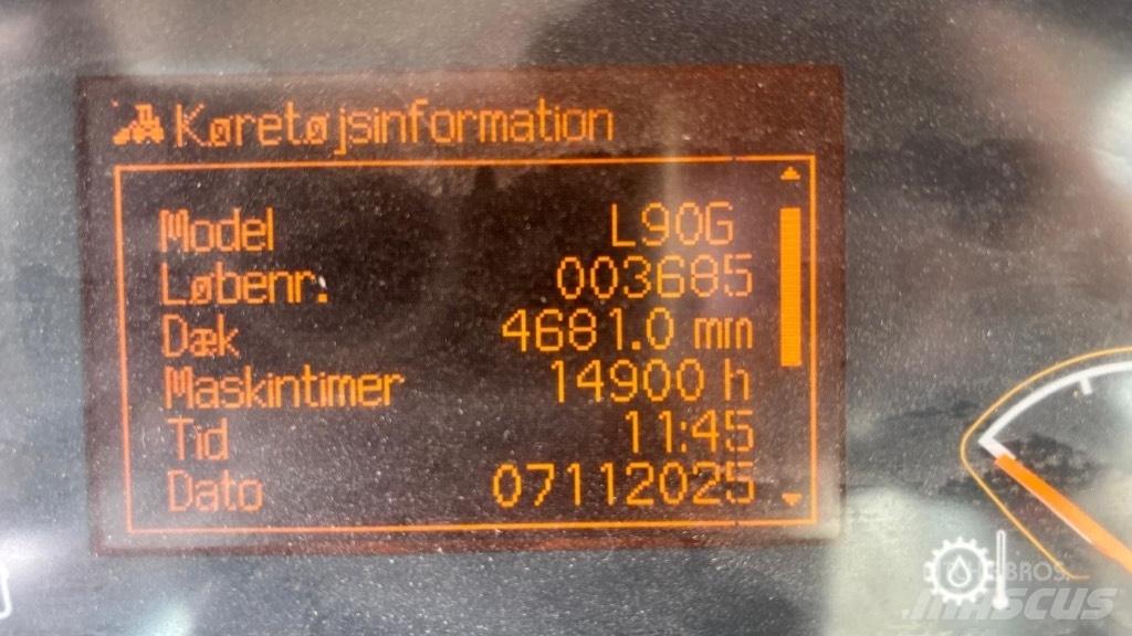 Volvo BM L 90 G Læssemaskiner på hjul