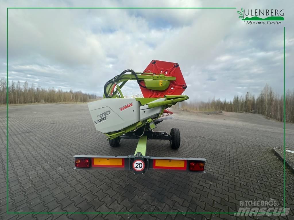 CLAAS Vario 930 Hoveder til mejetærskere