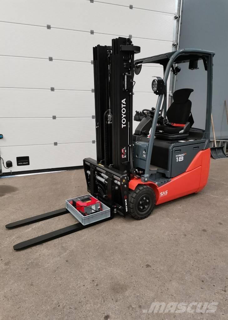 Toyota 8FBEK18T El gaffeltrucks