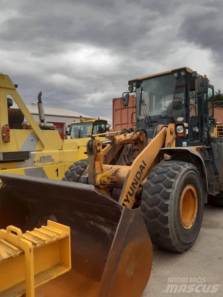 Hyundai HL 757-9 A Læssemaskiner på hjul