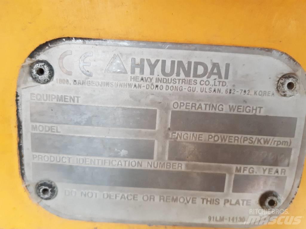 Hyundai HL 757-9 A Læssemaskiner på hjul