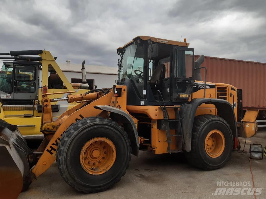 Hyundai HL 757-9 A Læssemaskiner på hjul
