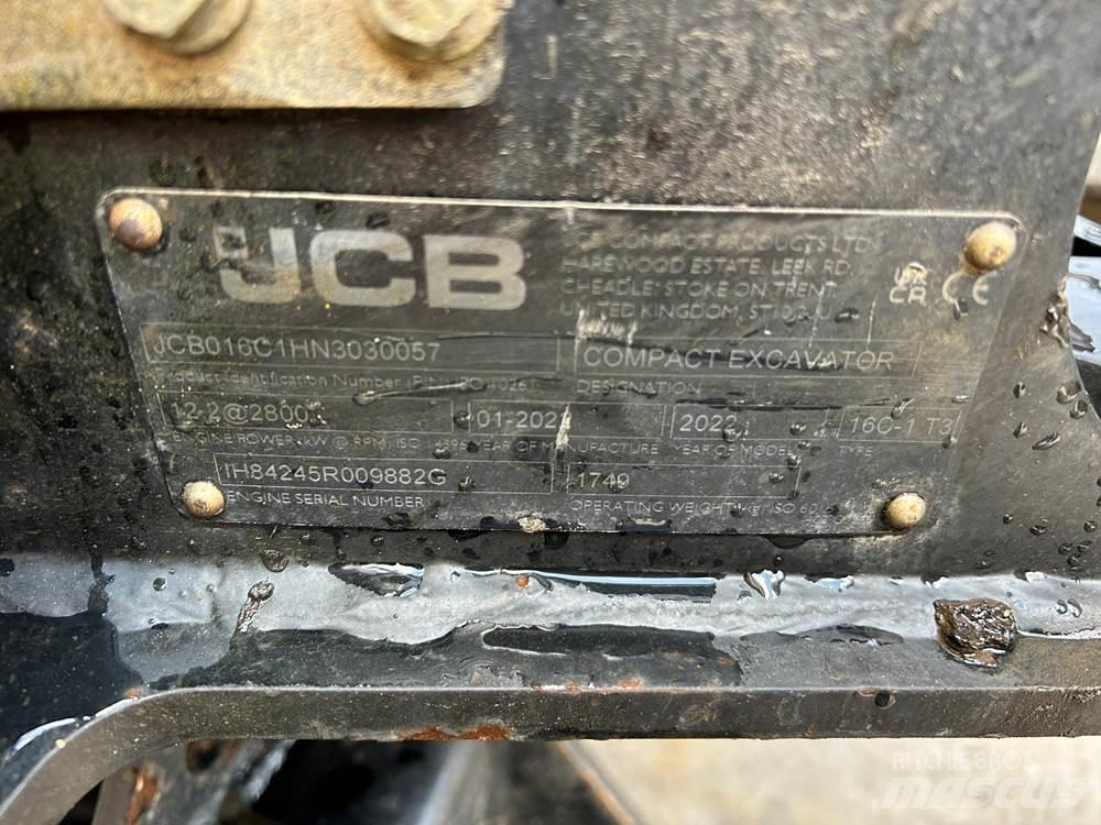 JCB 16C-1 Minigravemaskiner