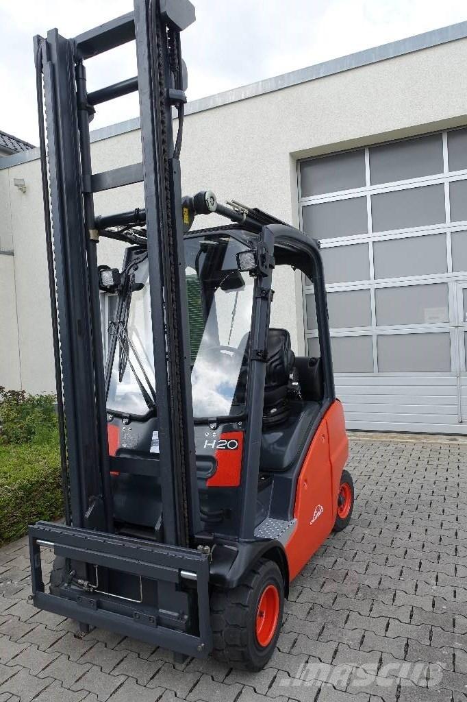 Linde H20T-01 LPG gaffeltrucks