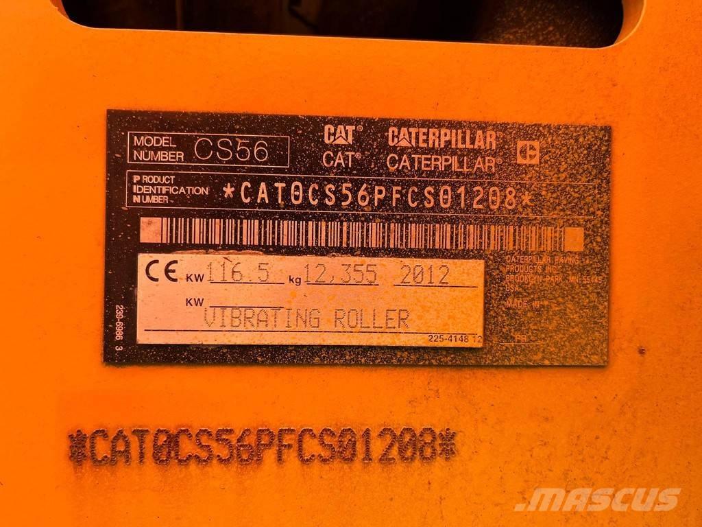 CAT CS 56 AC Enkelt tromle