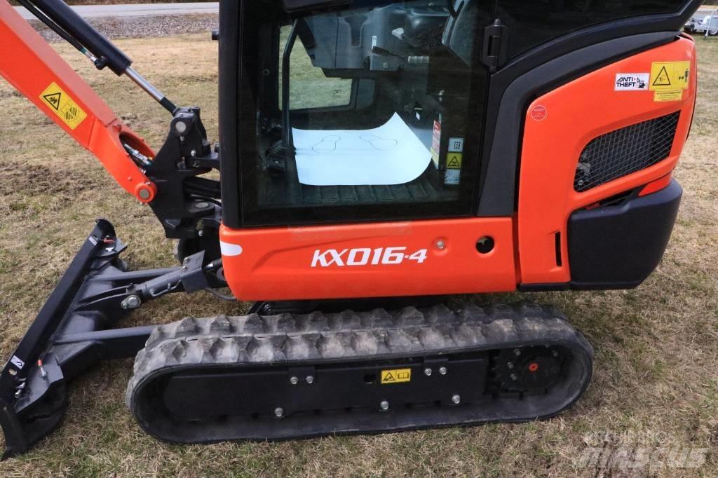 Kubota KX016-4 Minigravemaskiner