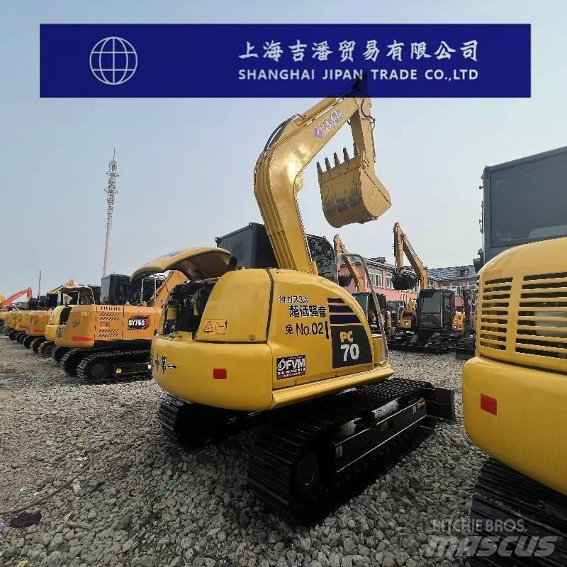 Komatsu PC 70 Midi-gravemaskiner 7t - 12t