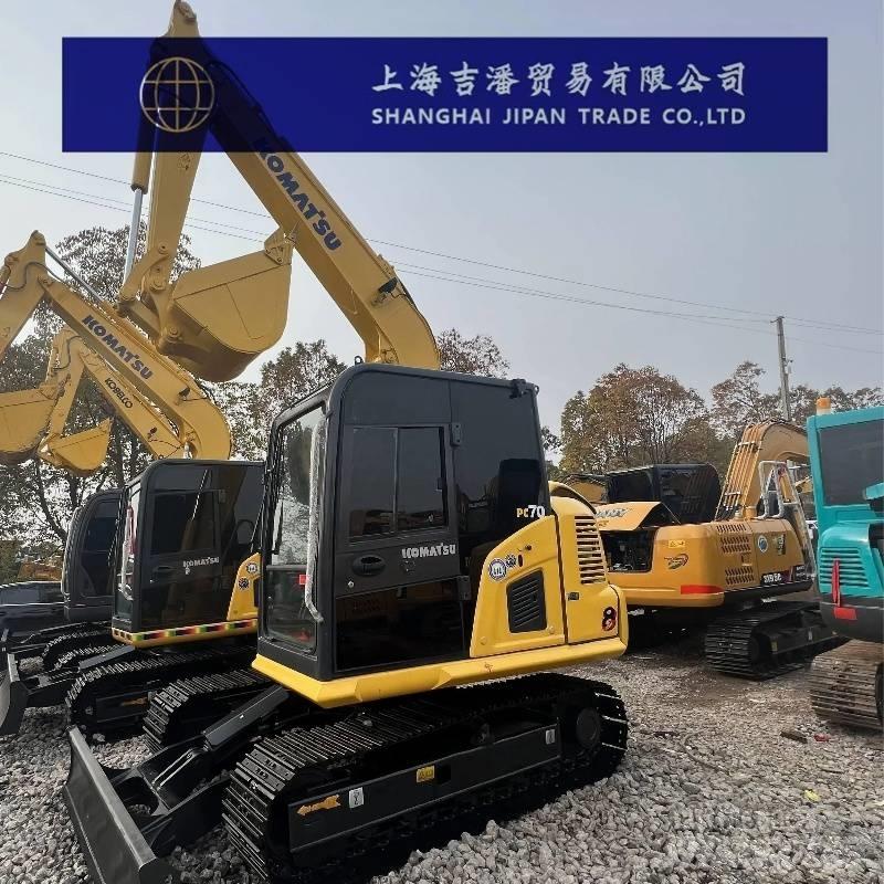 Komatsu PC 70 Midi-gravemaskiner 7t - 12t