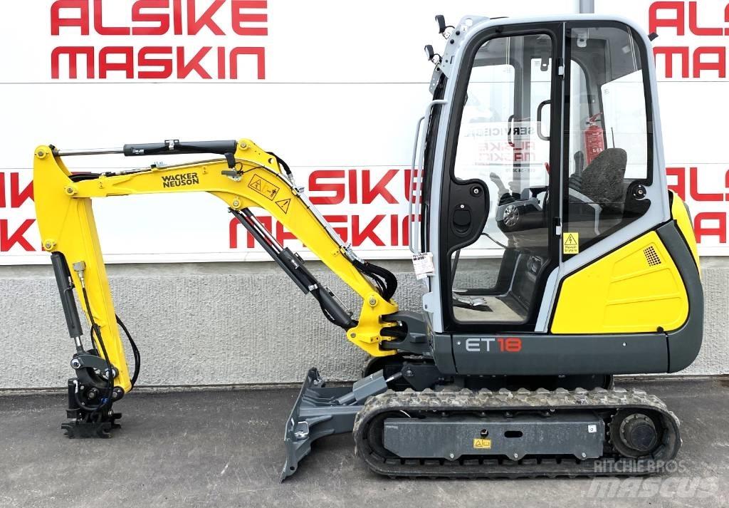 Wacker Neuson ET 18 Minigravemaskiner